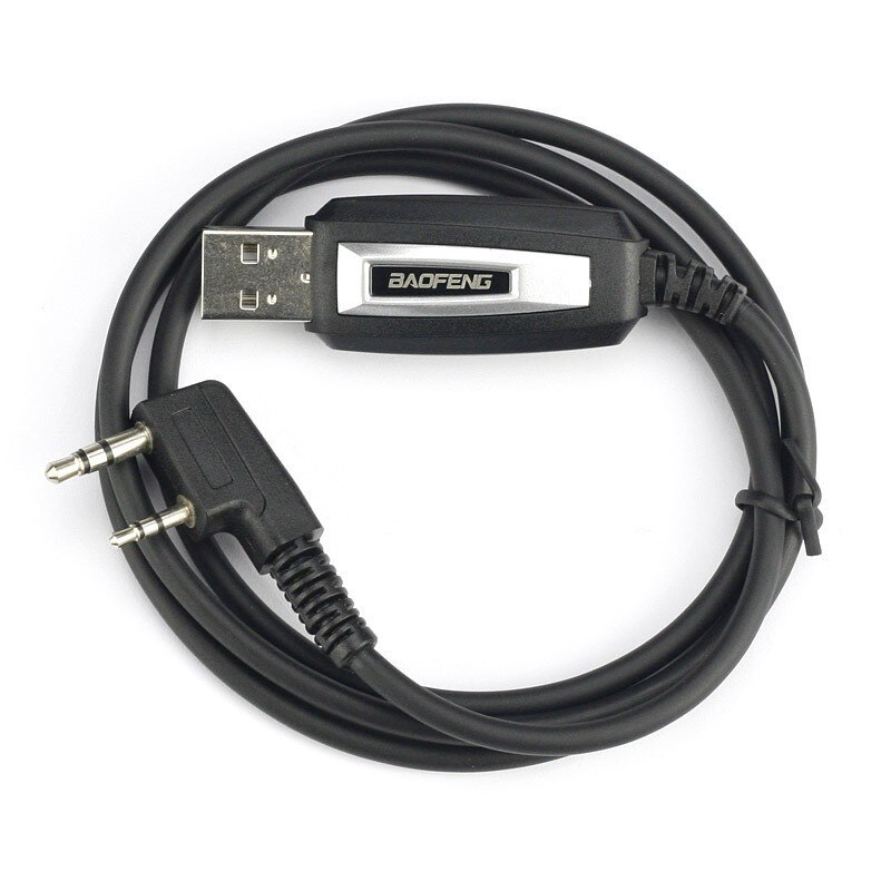 Cabo De Programação USB Original Walkie Talkie Acessórios Para Baofeng UV-5R 5R Bf-888s-82 Kenwood 3207