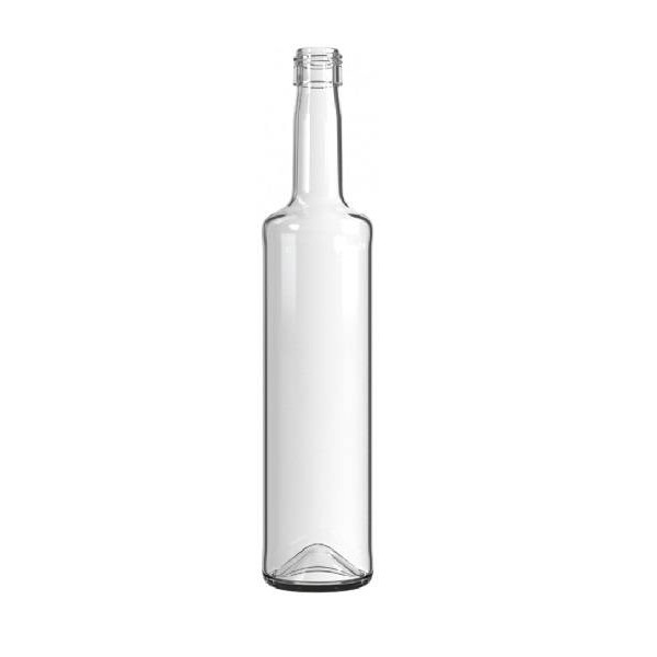 garrafa de vidro especial transparente 750ml com tampa e lacre licor ...
