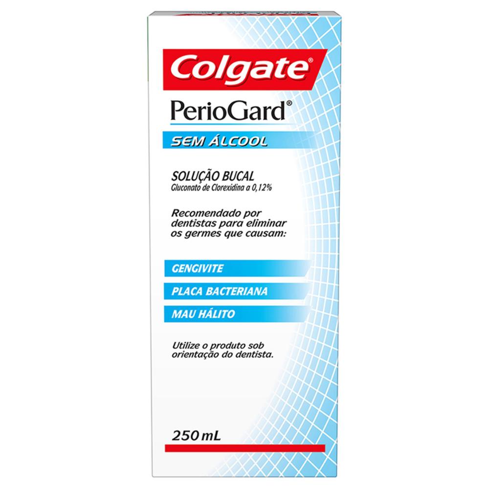 Enxaguante Bucal Colgate PerioGard Sem Álcool 250ml em Oferta na Shopee