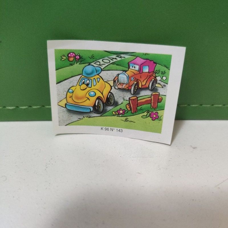 Kinder ovo_ papel de coleção anos 90