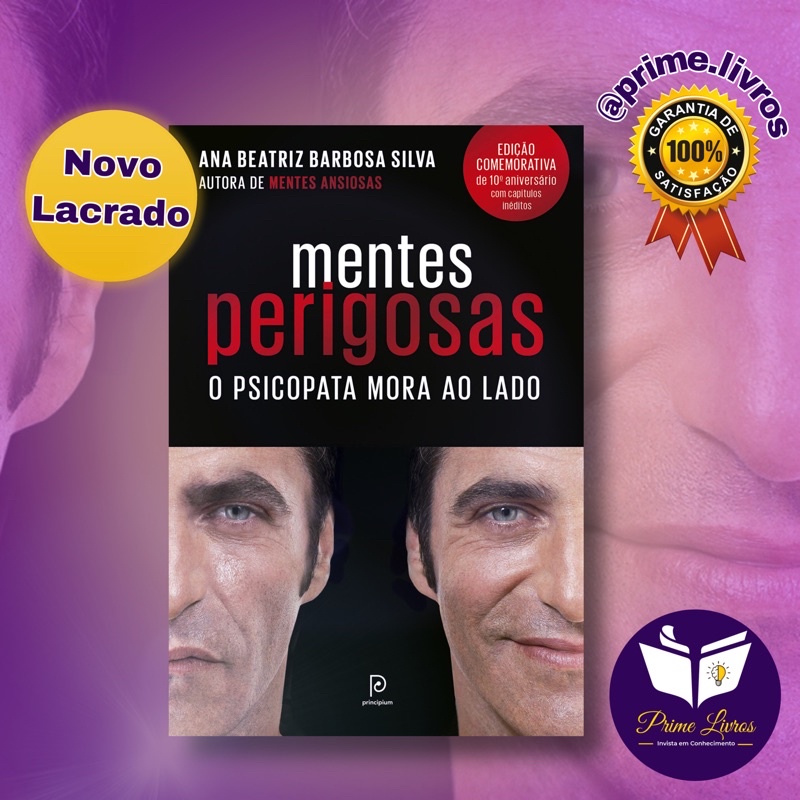 Livro Mentes Perigosas O psicopata mora ao lado Ana Beatriz Barbosa