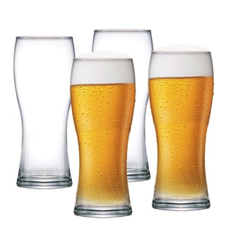 Copo de Cerveja de Vidro Bavaria 290ml 4 Pcs
