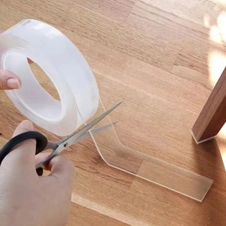Fita Adesiva Mágica Dupla Face Nano Tape Gel Silicone 1m x 3cm
