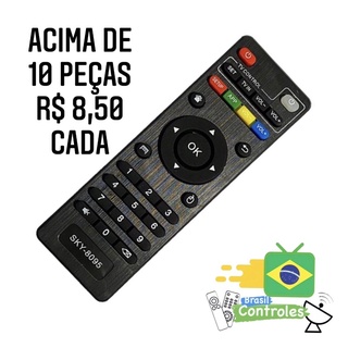 Controle Remoto Tv Box Universal 4k Mx9 Tx3 Tx9 Tx2 Mxq Pro 4k