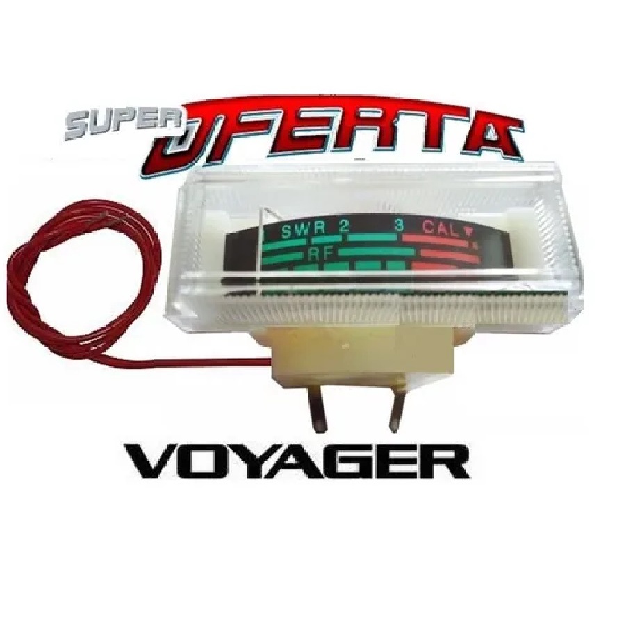 Smeter Vu Original De Rádio Amador Px E Py + Lampada medidor de Sinal SWR ROE