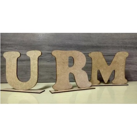 Kit 10 Letras ou Números MDF na Base Nomes Palavras Alfabeto na Base a sua Escolha em Oferta na Shopee