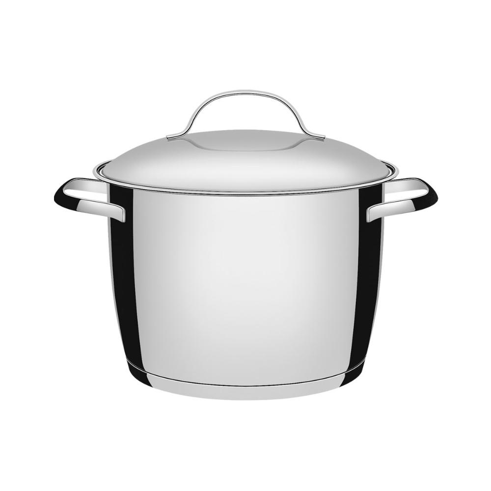 Caldeirão Allegra em Aço Inox com Fundo Triplo 24 cm 7,5 L - Tramontina 62655240 em Oferta na Shopee