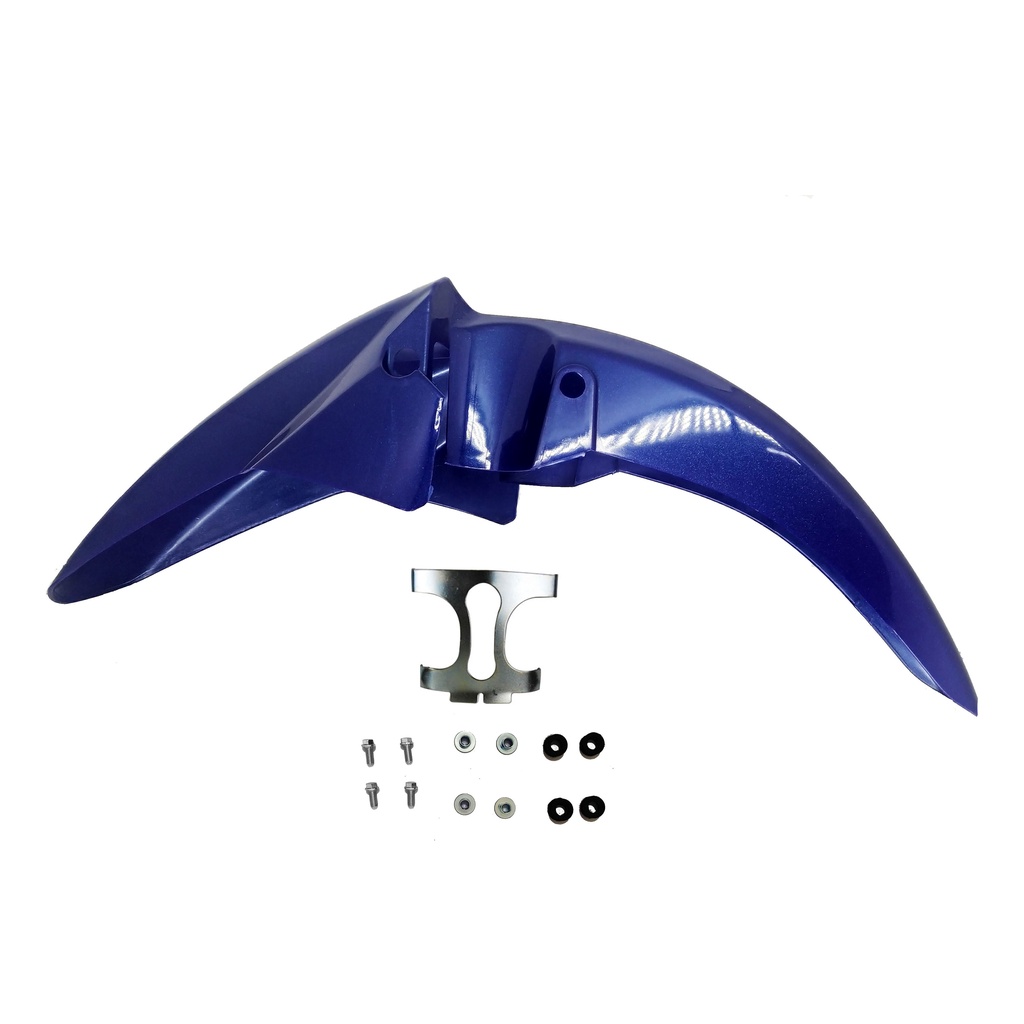 Paralama Com Suporte Aranha Parafusos de Fixação Honda CG 125 150 160 Fan Titan Start 2014 2022 Preto Injetado Perolado