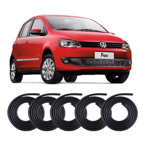Borrachas Vedação Fox 4 Portas + P Malas 2012 2013 2014 2015