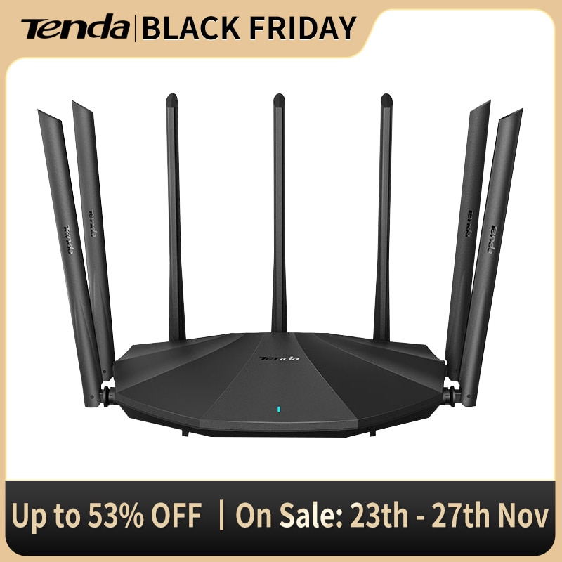 Tenda AC23 AC2100 Gigabit 2.4G 5.0GHz Dual Band 2033Mbps Wireless ...
