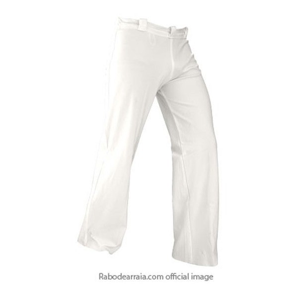 Calça Capoeira branca modelo Abada - Rabo De Arraia em Oferta na Shopee