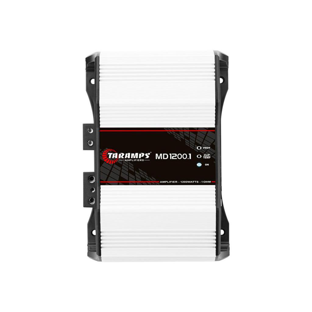 Módulo Amplificador Automotivo Taramps MD1200 1 Canal 1200W RMs 1 Ohm Som Potencia - Spare Parts and Accessories for Vehicles