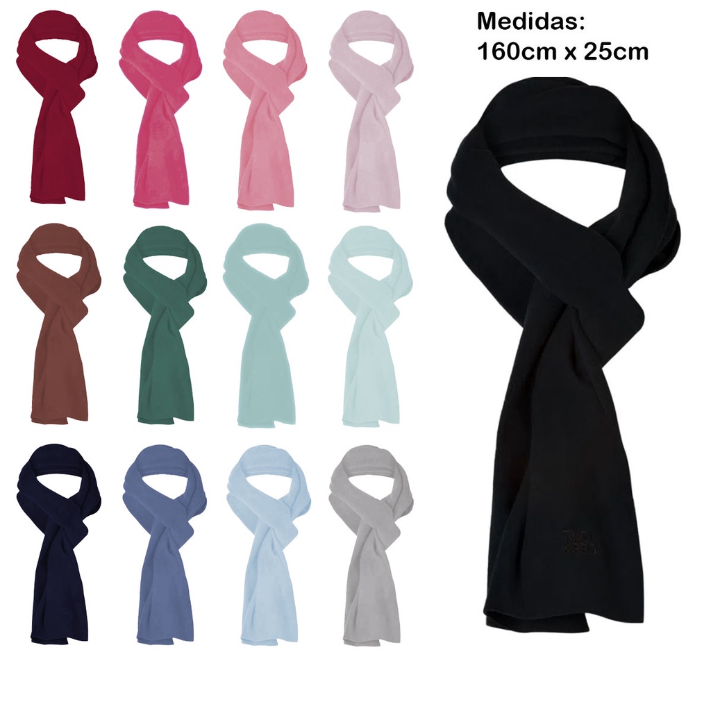 Cachecol Unissex Soft 160cm x 25cm em Oferta na Shopee