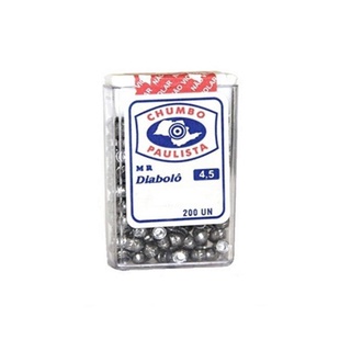 Chumbinho MR Diabolô 4.5mm – Chumbo Paulista