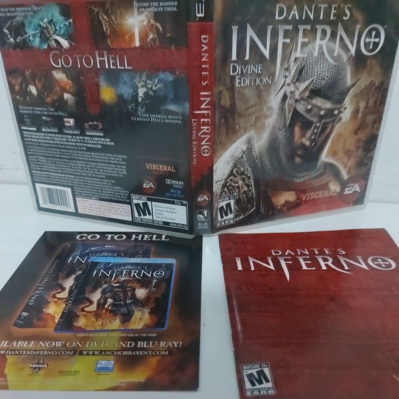 Dantes Inferno Divine edition Ps3 USADO ( fisica ) - Escorrega o Preço