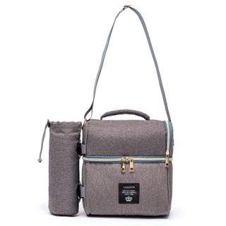 Lancheira Sacola Térmica Feminina Masculina Fitness Porta Garrafa em Oferta na Shopee