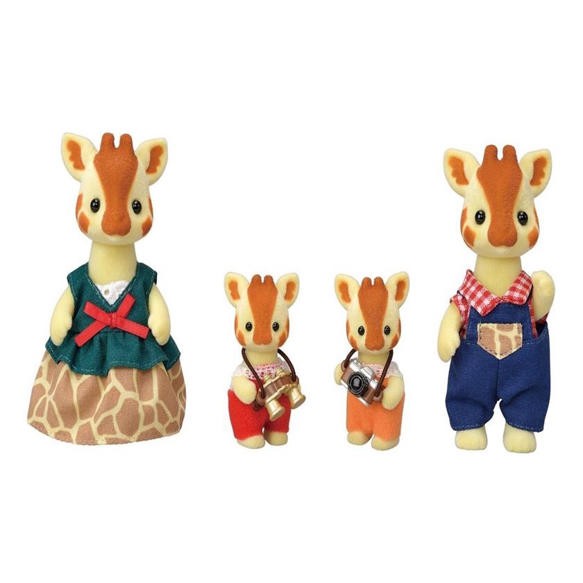 Sylvanian Families Familia Das Girafas Epoch 5639 | Shopee Brasil