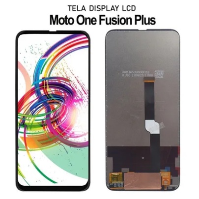 Tela Frontal Touch Display Compatível Moto One Fusion Plus Xt2067 Pronta Entraga