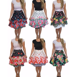 Kit 2 Saias Feminina Midi Evangélica Modelos Diversos