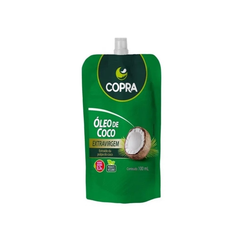 Copra Óleo de Coco Extra Virgem Stand Pouch 100ml