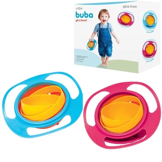 Pratinho Prato Mágico Giratório 360 Pote Não Cai Comida Bebê Gyro Bowl Infantil Buba