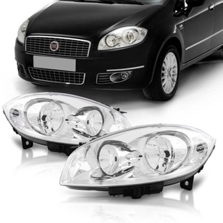 Par Farol Linea 2008 2009 2010 2011 2012 2013 2014 2015 2016 Foco Duplo Cromado em Oferta na Shopee
