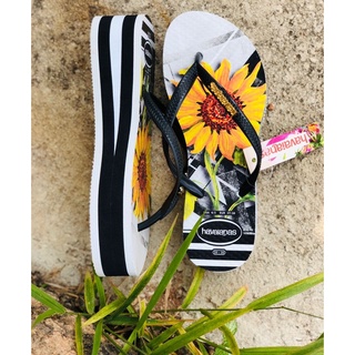 Chinelos havaianas High Fashion anabela