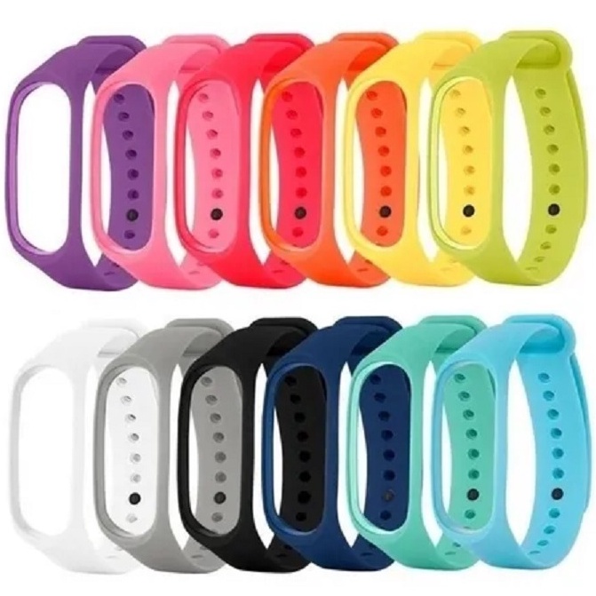 Pulseira Xiaomi Mi Band 3 e 4 Silicone Novo Ótima Qualidade Melhor Preço
