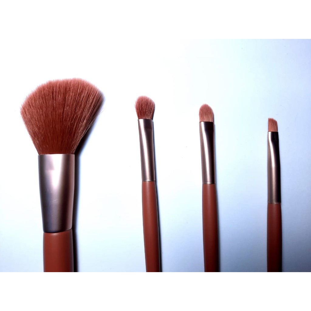Kit Pincel Maquiagem + Estojo para Pincéis - 7 Colors