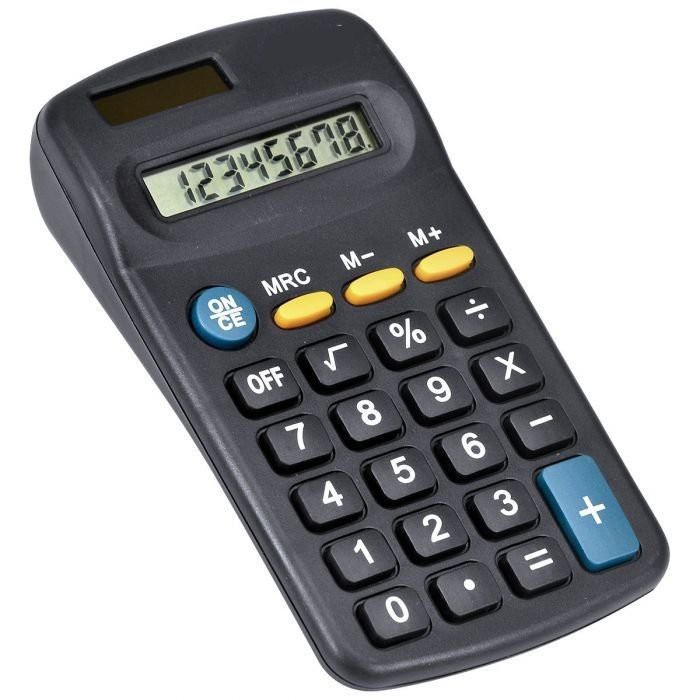 Calculadora De Bolso Solar Pilha Cb-1485 8 Digitos