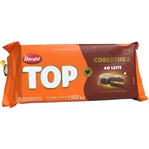 Chocolate Fracionado Em Gotas Sabor Ao Leite Harald 1kg