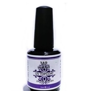 Top Coat X&d Finalizador Unhas Acrigel Fibra Uv