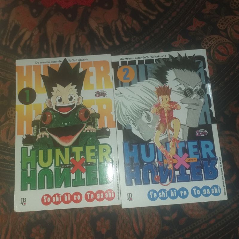 mang-hunter-x-hunter-hxh-volume-1-e-2-shopee-brasil