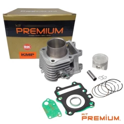 Kit Cilindro Pistao Aneis RIk Std Nx 400 Falcon Catalisado