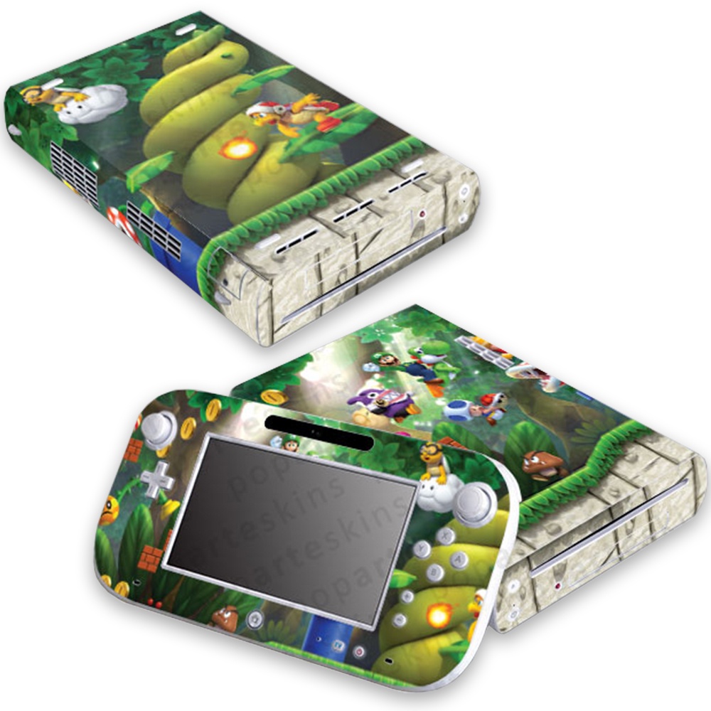 Skin Nintendo Wii U Adesivo - New super Luigi
