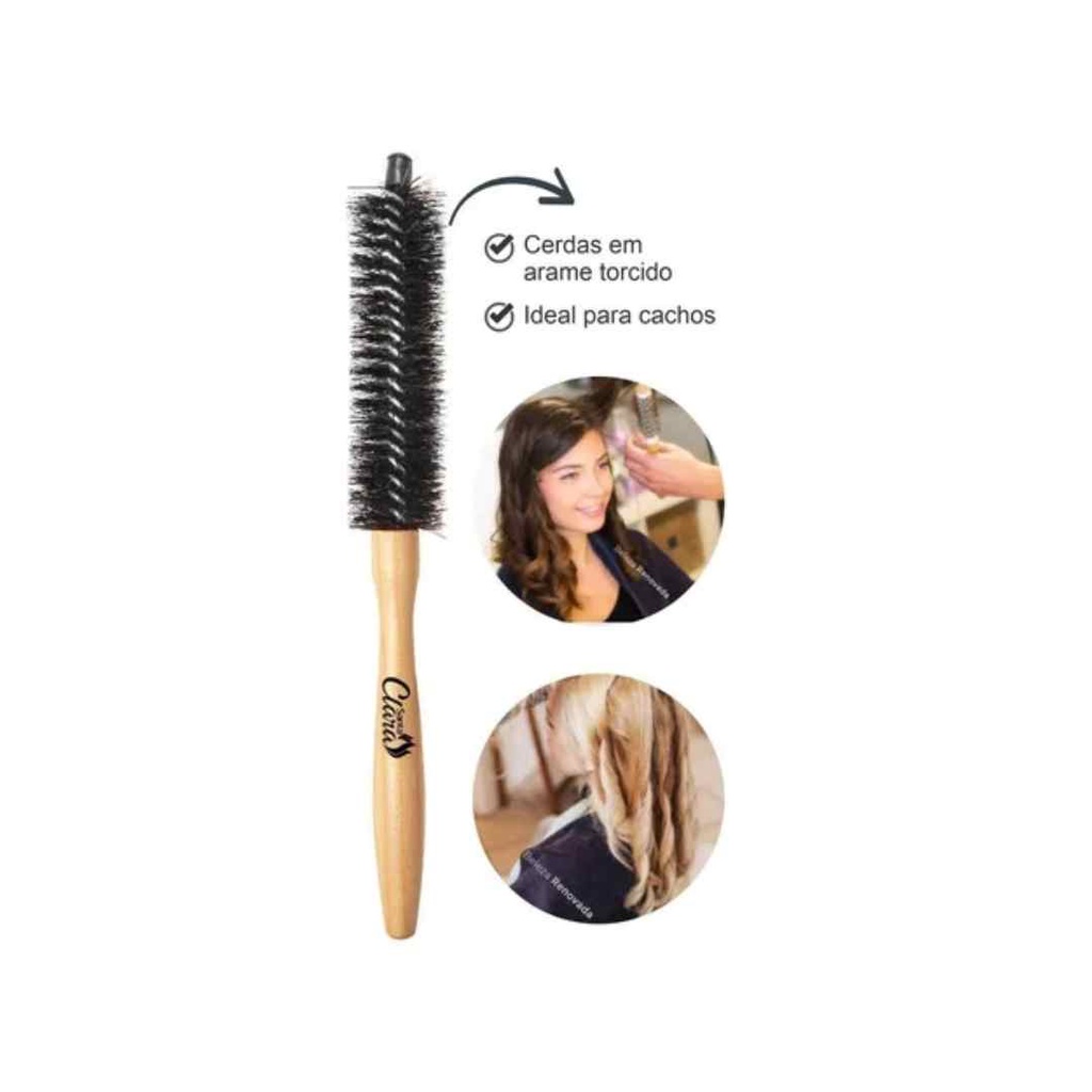 Escova Para Cabelo Cabeleleiro Boby Brushing Ref 4702 em Oferta na Shopee