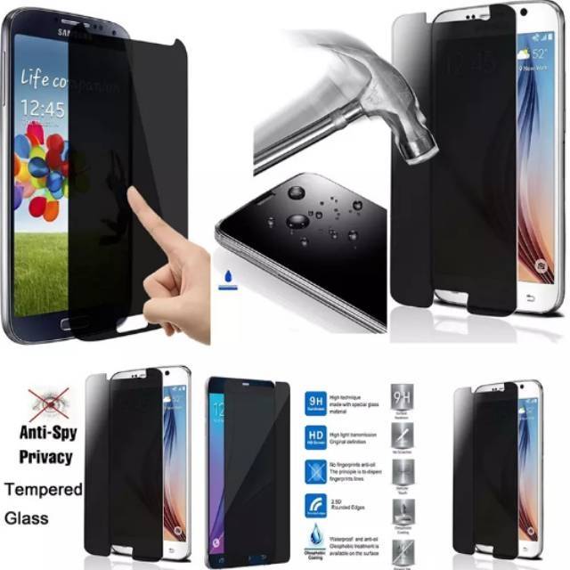 Vidro Temperado Anti Espião Samsung A50S A30S A20S A70 A50 A30 A20 A10 M10 M20 J4 2018