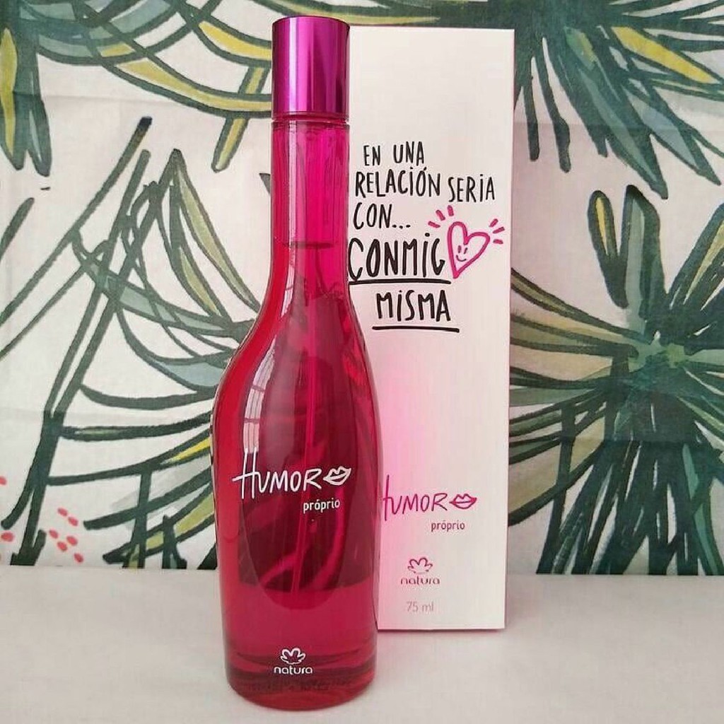 Perfume Feminino Humor Próprio Colônia Natura 75ml - Original - Promoção  (CADA) | Shopee Brasil