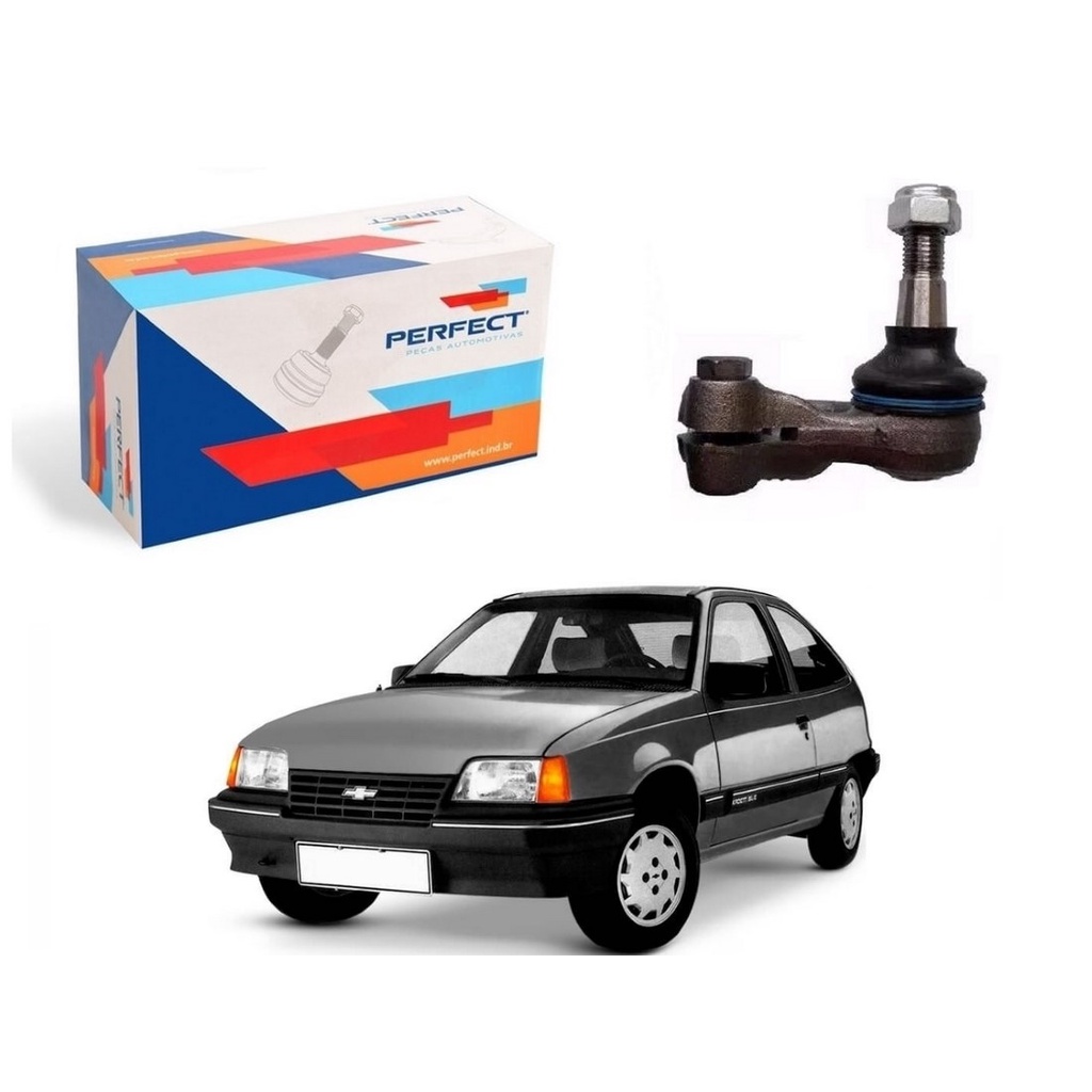 Terminal direção direito perfect chevrolet kadett 1.8 2.0 1989 a 1998 - Spare Parts and Accessories for Vehicles