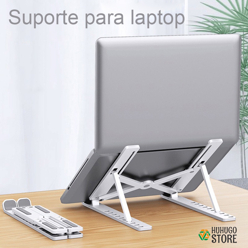 Suporte para celular notebook celulares alumínio dobrável conforto ajustável