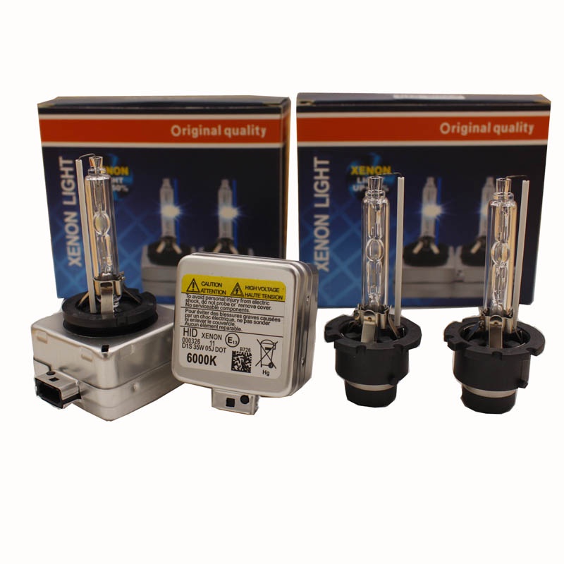 2X D1S D2S D3S D4S Kit Hid Xenon Lâmpadas De Farol De Carro D1R D2R D3R D4R 4300K 6000K 800k Luz 12v 35W Para Bmw Benz