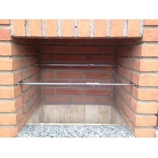 Suporte Para Espetos E Grelhas expansivo  P/ Churrasqueira De Alvenaria e premoldadas