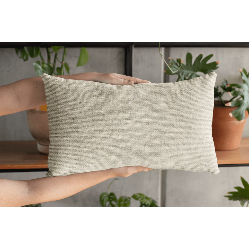 Almofada Cheia Baguete Retangular Linho com Ziper Invisível 50x28cm Luxo em Oferta na Shopee