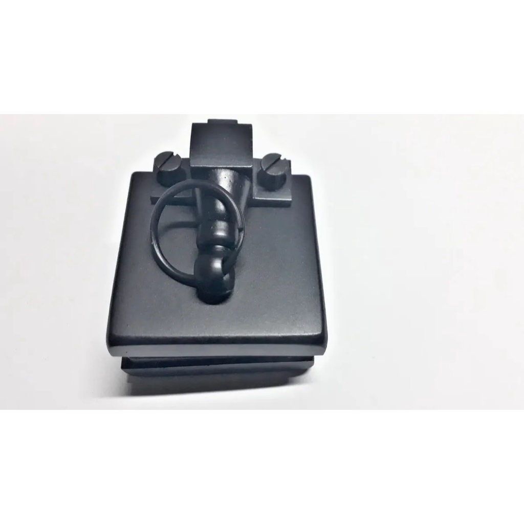 1523 Trinco Central Para Vidro Basculante Cor Preto Dorma