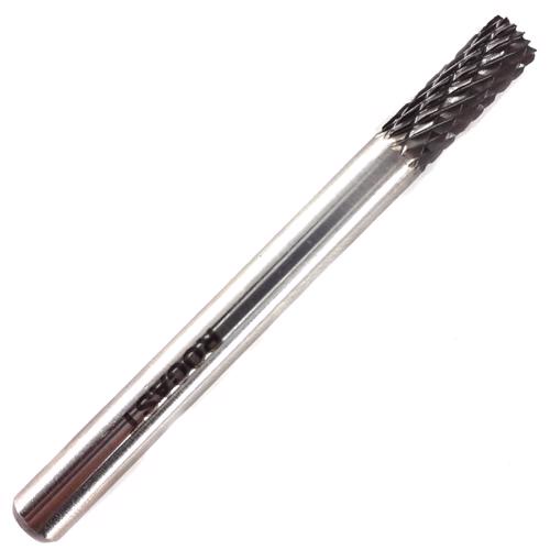 Lima Rotativa Cilíndrica Corte Frontal Metal Duro MD 6,00mm 45,0010 ROCAST em Oferta na Shopee