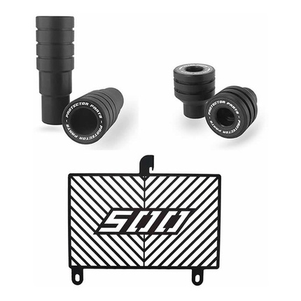 Kit Slider Diant + Traseiro + Protetor Cb 500x 13/22