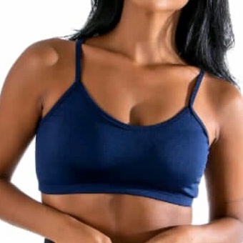 Kit 02 cropped feminino Top blusa feminina Faixa Alcinha Fitness sutiã - Atacado roupas femininas