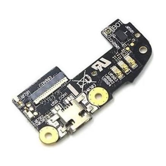 Confira Placa Conector Dock De Carga Usb Microfone Zenfone 2 Ze551ml
