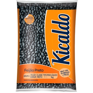 Feijão Preto 1kg - Kicaldo