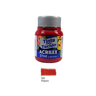 Tinta Para Tecido Purpura 37ml Acrilex.